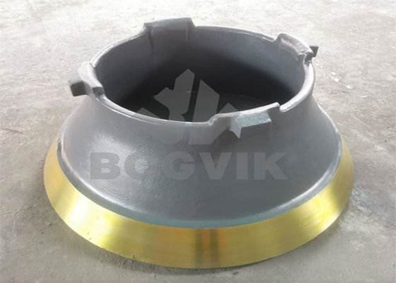 Diversi tipi di trituratore a cono concavo bowl liner mantello per soddisfare le varie esigenze