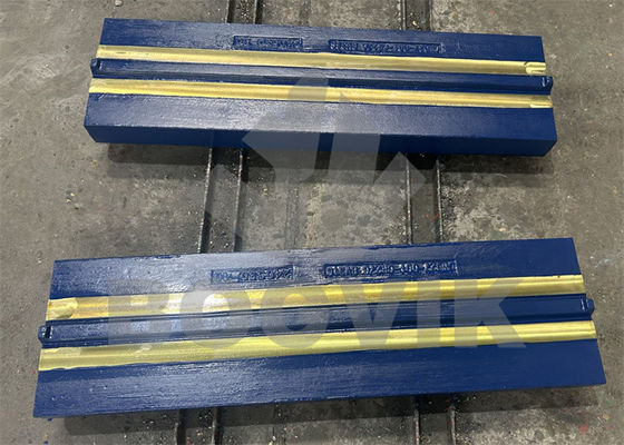 Parti usurpative di frantumatori di impatto accessori pezzi di ricambio barra di soffiatura