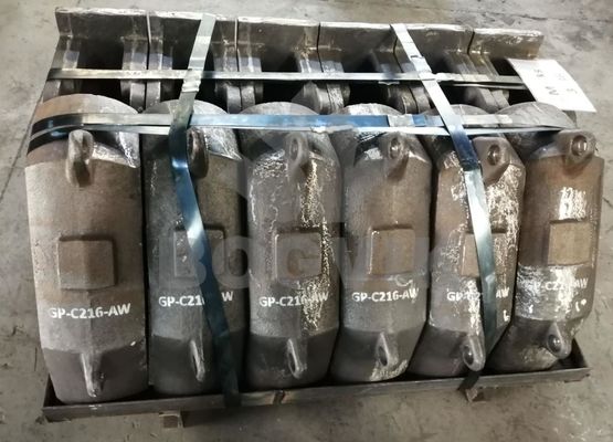 Parti di frantumatori di metallo Martelli Grandi frantumatori e tagliatrici Barre Incudine Rivestimenti laterali Tappi e martelli Pini Protettori di pin