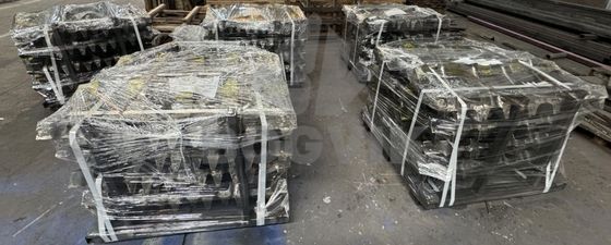 Parti di frantumatori di metallo Martelli Grandi frantumatori e tagliatrici Barre Incudine Rivestimenti laterali Tappi e martelli Pini Protettori di pin