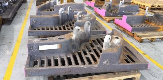 Acciaio legato resistente all'usura e affidabile e rivestimenti SAG in ghisa bianca ad alto cromo