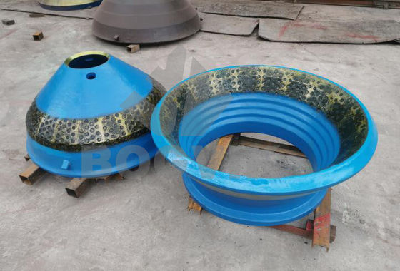 Tecnologia di base Manganese con inserto di carburo di titanio e Manganese con inserto di cromo di mascelle e coni