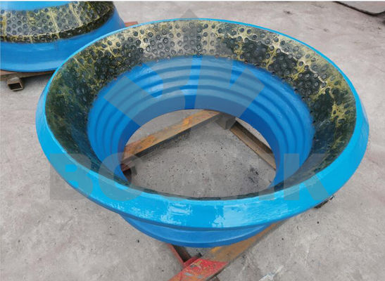 Tecnologia di base Manganese con inserto di carburo di titanio e Manganese con inserto di cromo di mascelle e coni