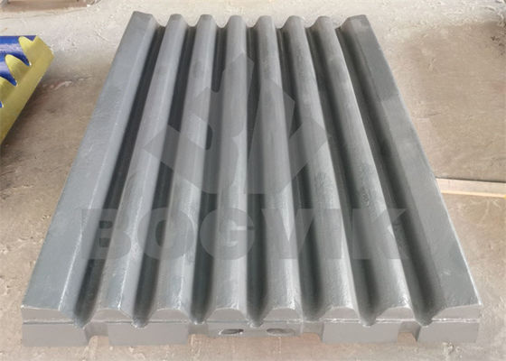 Mn18Cr2 JM1208 Crusher mascellato mascellato 400.0425.001 e Swing Jaw Plate 400.0420.001