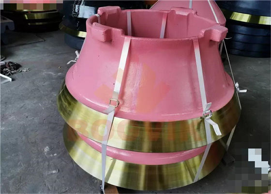 Parti di ricambio per il rivestimento delle coppe e il mantello a alto manganese per il trituratore a cono TC1300