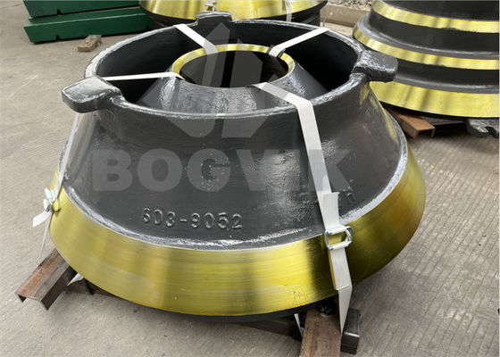 TC1000 TC1300 pezzi di ricambio di trituratrice a cono Involucro e mantello della scodella con numero di parte 603/1508E 603/1416E 603/9052E