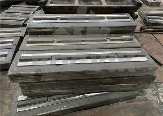 Acciaio martensitico con barra di soffiatura di inserto ceramico per il riciclaggio di detriti di costruzione con contenuto di ferro