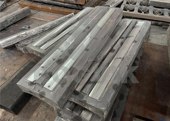 Alta resistenza all'usura Alta cromo Martensitica Acciaio Alto manganese Acciaio Blow Bar