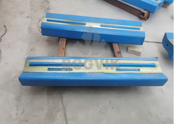 Manganese alto Mn13Cr2 Mn18Cr2 Mn22Cr2 Parti del frantumatore ad impatto