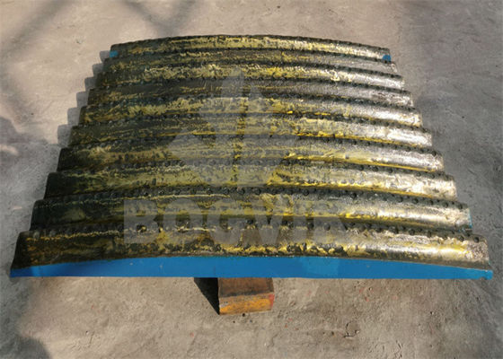 Mn22Cr2 più resistente con Carburo di Titanio Placca mascella inserita CR-005-007-001E CR-005-008-001E