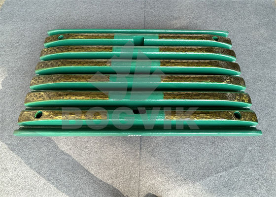 Manganese con Carburo di Titanio Inserta Coltello di rivestimento Fusione con sabbia, liscia