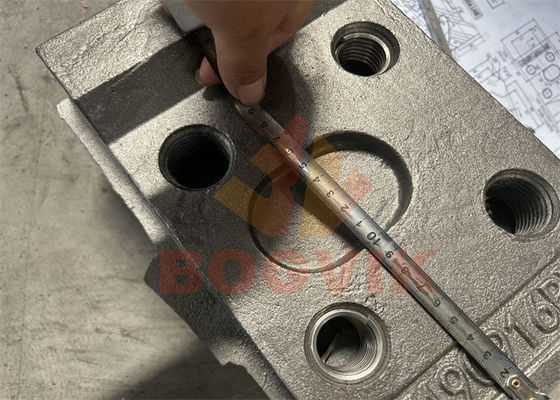 Matrice di metallo fuso in alta lega con inserti in ceramica