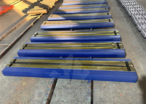 Haz1077 Bar di soffiatura acciaio martensitico con inserto ceramico per rifiuti da costruzione con barre di acciaio