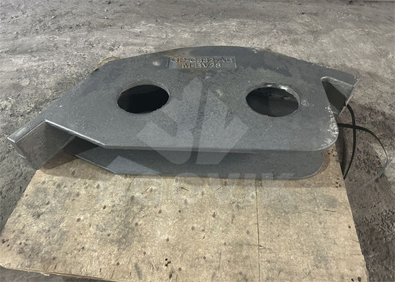Materiali vergini con particolare attenzione alle parti del trituratore di metallo