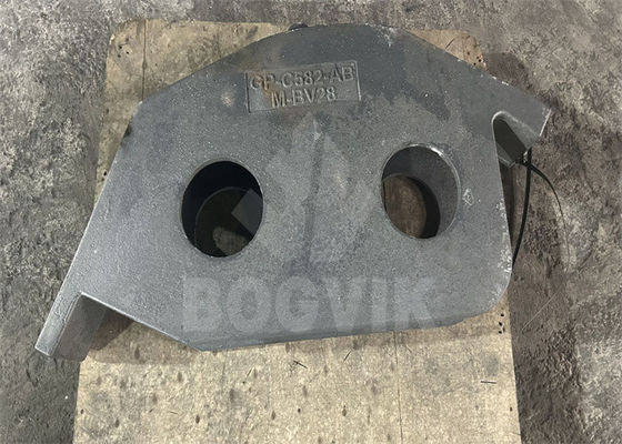 Cappottole a ragno per tritare metallo Fabbricazione in acciaio di bassa lega
