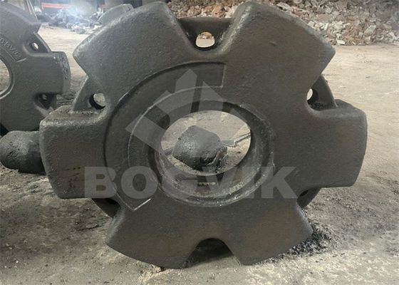 Parti di trituratrici metalliche, tappi e protettori per perni per il riciclaggio di rottami con buone prestazioni