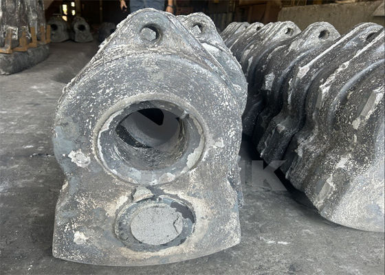 Eccellente resistenza all'abrasione di pezzi di triturazione metallica Martello per il riciclaggio