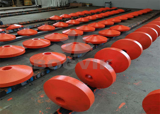 Apparecchiature per la produzione di sabbia accessori VSI trituratore parti di ricambio rotore targa di usura distributore targa punti diretti