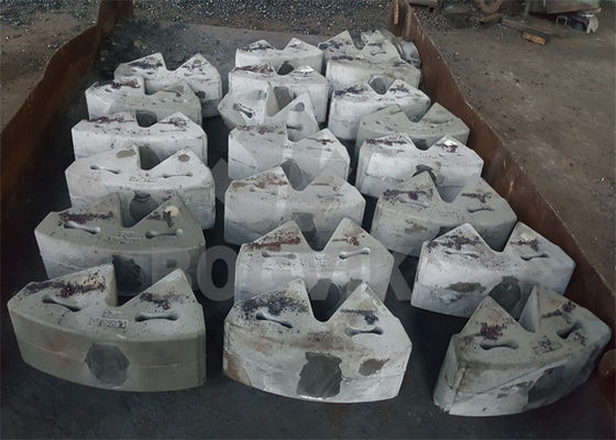 VSI Parts Crusher Steel Impact Breaking Sand Machine Accessori con trattamento superficiale di lavorazione CNC