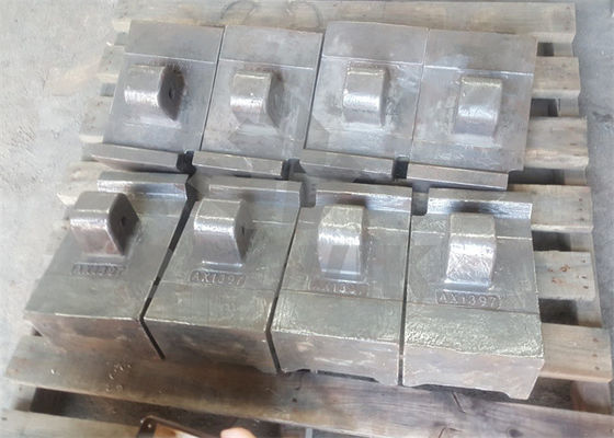 Ricambi di macchine per la produzione di sabbia VSI parti resistenti all'usura martello ad alto cromo