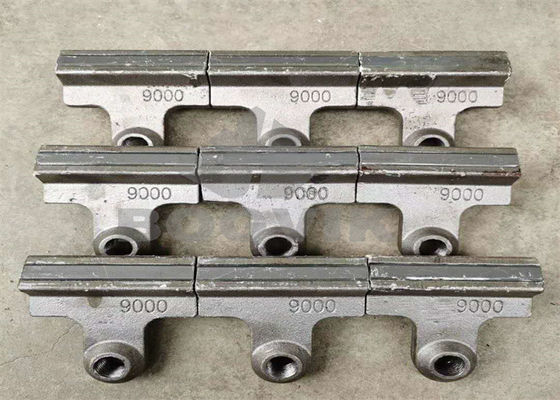 OEM Standard Stone Impact VSI crusher pezzi di ricambio B9000 Rotor Tip Set