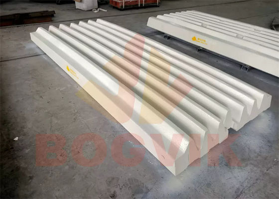 Con eccellente resistenza all'usura Crusher mascella Mascella Piastre Fornite da BOGVIK
