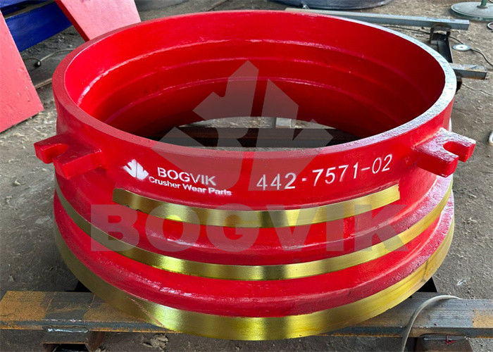 Produttore professionale di parti di triturazione H36 Concave Bowl Liner 442.7571-02 per trituratore a cono