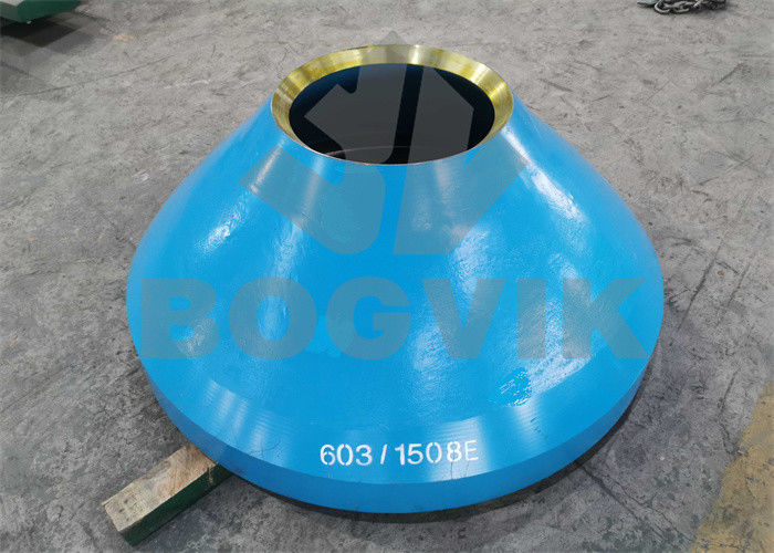 TC1000 TC1300 pezzi di ricambio di trituratrice a cono Involucro e mantello della scodella con numero di parte 603/1508E 603/1416E 603/9052E