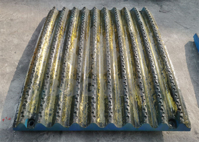 Mn22Cr2 più resistente con Carburo di Titanio Placca mascella inserita CR-005-007-001E CR-005-008-001E