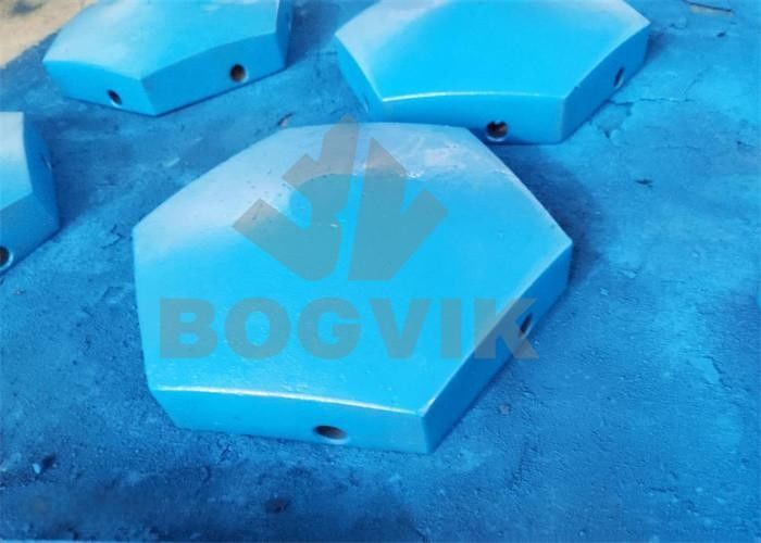 VSI Parts Crusher Steel Impact Breaking Sand Machine Accessori con trattamento superficiale di lavorazione CNC