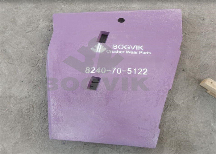 BR380 Crusher mascella di guancia superiore L/H 8240-70-5112 Guancia superiore R/H 8240-70-5122